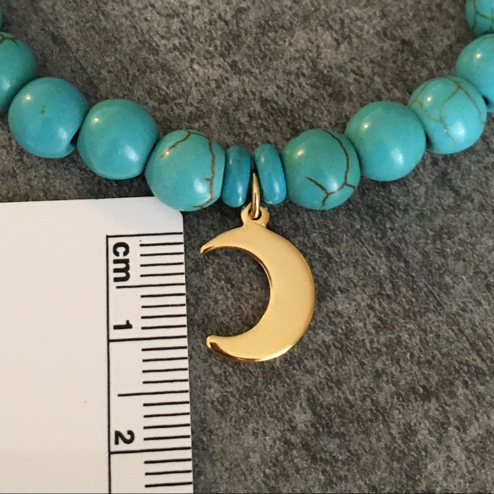 Turquoise Moon Bracelet - Picture 7 of 8